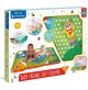 Clementoni- Baby Friends Soft Playmat Neonato per Favorire Gattonamento, Tappeto Gioco Bambini 0 Mesi Pieghevole, Multicolore, 17802